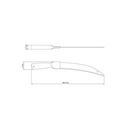 Serrote para Poda Tramontina Utility 12" com 5 Dentes Lamina em Aço Carbono e Cabo Injetado - 5