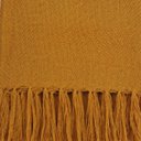 Ver imagem 2 de Manta Sofa Peseira Algodao Escama Diversas Cores 1.80x1.20m - Mostarda