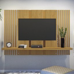 Painel para TV até 47 Polegadas Extensível Verano Cinamomo / Off White - 1