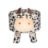 Puff Banqueta Infantil Redondo Vaca Pelucia Beccaro Decor - 1