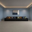 Ver imagem 3 de Piso Vinílico em Manta PVC 0,7mm Antiderrapante 6m² Liso Fosco Bege