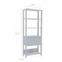 Ver imagem 3 de Estante Argo com 1 Porta e 5 Prateleiras