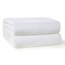 Cobertor Plush Tweed 280gr/m Casal 220 x 230cm Branco Hedrons - 1
