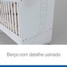 Quarto de Bebê Completo com Guarda-Roupa 3 Portas, Cômoda e Berço Mini Cama Benjamin Espresso Móveis - 13