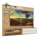 Ver imagem 2 de Painel com Suporte para Tv até 65 Polegadas 1 Porta e Prateleiras Multimóveis Mp1073 - Rustic/