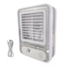 Ventilador Umidificador Touch 3 Velocidades Led Usb Verao Calor Cozinha Mesa Casa Trabalho Estudo Po - 7