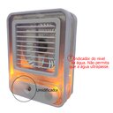 Ver imagem 2 de Ventilador Umidificador Touch 3 Velocidades Led Usb Verao Calor Cozinha Mesa Casa Trabalho Estudo Po