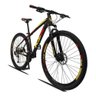 Bicicleta 29 Ksw Câmbio Shimano 27v Acera Susp Com Trava - Vermelho+Amarelo - 15,5 - 3