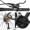 Bicicleta 29 Ksw Câmbio Shimano 27v Acera Susp Com Trava - Vermelho+Amarelo - 15,5 - 2