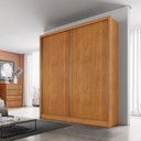 Ver imagem 4 de Guarda Roupa Casal Dante Plus 2 Portas 3 Gavetas Cinamomo - Novo Horizonte