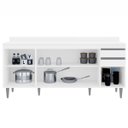 Ver imagem 2 de Balcão para Cozinha 180 cm com Tampo 4 Portas Thais Branco