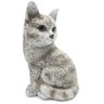 Estatueta Gato Realista Decorativo Enfeite Sala Casa Estátua Resina Animal Pet Gatinho Decoração - C - 1