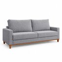 Ver imagem 2 de Sofá Fixo Living 2 Almofadas Soltas 4 Lugares 220cm Ares