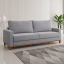 Ver imagem 1 de Sofá Fixo Living 2 Almofadas Soltas 4 Lugares 220cm Ares
