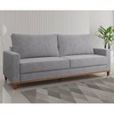 Ver imagem 1 de Sofá Fixo Living 2 Almofadas Soltas 4 Lugares 220cm Ares