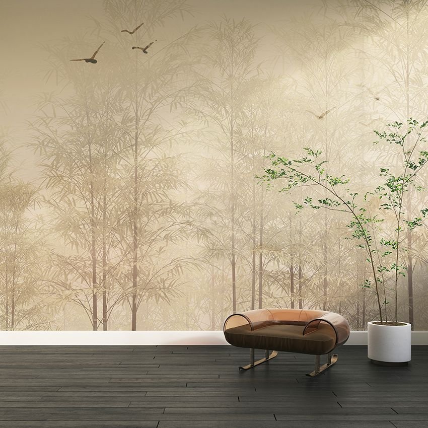 Papel de Parede - Refúgio entre Árvores - 1