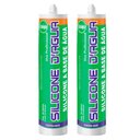 Ver imagem 1 de Kit 2 Silicone Bege 450g Selante Acrílico Base De Água