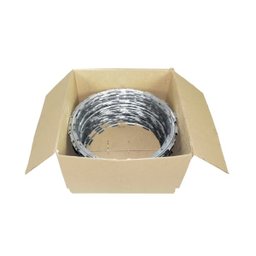 Cerca concertina simples inox 45cm caixa para 10 metros (33 voltas) - 8