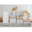 Ver imagem 1 de Kit Higiene Bebê Moderno Porcelana Quarto Térmica Banho - Cinza