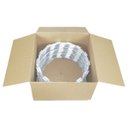 Ver imagem 4 de Cerca concertina simples galvanizada 45cm caixa para 05 metros com kit de instalação (20 voltas)