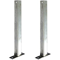 Cerca concertina simples galvanizada 45cm caixa para 05 metros com kit de instalação (20 voltas) - 5
