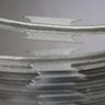 Cerca concertina simples galvanizada 45cm caixa para 05 metros com kit de instalação (20 voltas) - 10