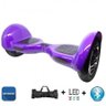 Skate Elétrico Hoverboard 10" ROXO Bluetooth e LED com Bolsa - Bateria Samsung - Smart Balance - 2