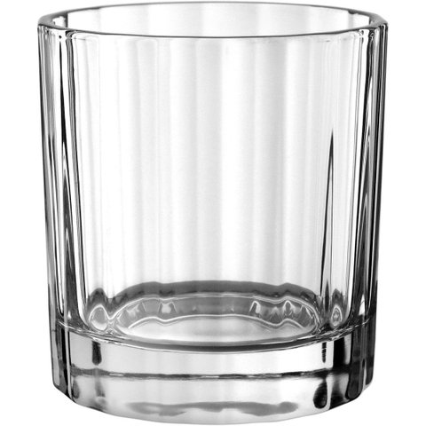Jogo 6 Peças Copo Baixo de Vidro 300ml Transparente 9x8x8cm Água Suco Drinks Bar