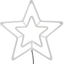Ver imagem 4 de Estrela Pisca Pisca Neon Natal 8 Funcoes Decoração Natalino Enfeite Branco 6000K