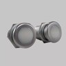 Conjunto 2x Balizador Embutir Solo 1w 3000k Brilia - 1