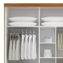 Ver imagem 6 de Guarda-Roupa Casal 6 Portas 6 Gavetas Roma Bianchi Móveis