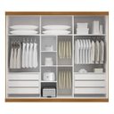 Ver imagem 2 de Guarda-Roupa Casal 6 Portas 6 Gavetas Roma Bianchi Móveis