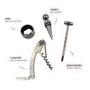 Ver imagem 5 de Kit Abridor de Vinho com Jogo de Xadrez