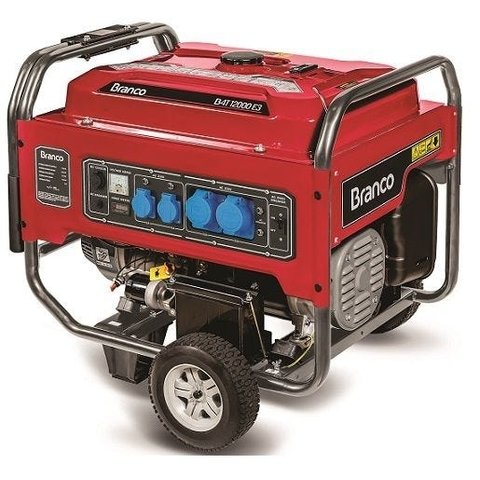 Gerador à gasolina B4T 12000E3 - Elétrico Branco