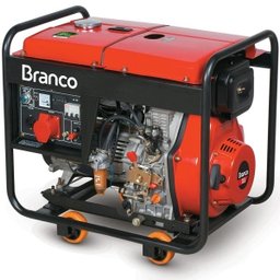 Gerador à diesel BD-8000 EF - Elétrico Branco - 1