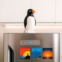 Ver imagem 4 de Pinguim Imperador em Cerâmica Decorativo de Geladeira e Aparador