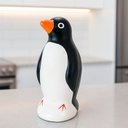 Ver imagem 3 de Pinguim Imperador em Cerâmica Decorativo de Geladeira e Aparador