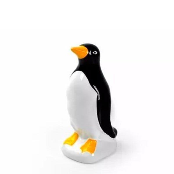 Pinguim Imperador em Cerâmica Decorativo