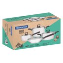 Ver imagem 6 de Jogo de Panelas Tramontina Brava Baquelite em Aço Inox com Fundo Triplo e Cabos e Alças de Baquelite