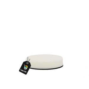 Boina de Espuma Lisa 6 Polegadas Branca para Refino Mills