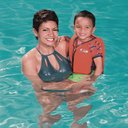 Ver imagem 3 de Colete com Espuma Manga Curta - Laranja