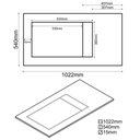 Ver imagem 5 de Balcão Multiuso para Cooktop 4 Bocas Georgia Branco - Lumil Móveis