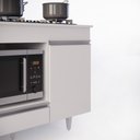Ver imagem 7 de Balcão Multiuso para Cooktop 4 Bocas Georgia Branco - Lumil Móveis