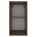 Ver imagem 3 de Armário Aéreo Stella 1 Porta Rustic/branco Madesa