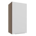 Ver imagem 1 de Armário Aéreo Stella 1 Porta Rustic/branco Madesa
