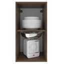 Ver imagem 4 de Armário Aéreo Stella 1 Porta Rustic/branco Madesa