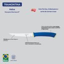 Ver imagem 5 de Conjunto de Facas para Churrasco Felice Corte em Carnes Aço Inox Uso Cozinha Azul Tramontina 02
