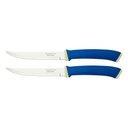 Ver imagem 6 de Conjunto de Facas para Churrasco Felice Corte em Carnes Aço Inox Uso Cozinha Azul Tramontina 02