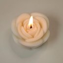 Ver imagem 5 de Trio de Vela Decorativa Rosa Realista Kit com 3 Velas