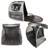 Bolsa Mochila Transporte Gato Pet Animais Estimaçao Visao Panoramica Passeio Viagem Ar Ventilaçao Bo - 3